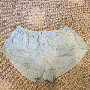 Free People Intimately Hook & Eye Shorts - Sea Foam